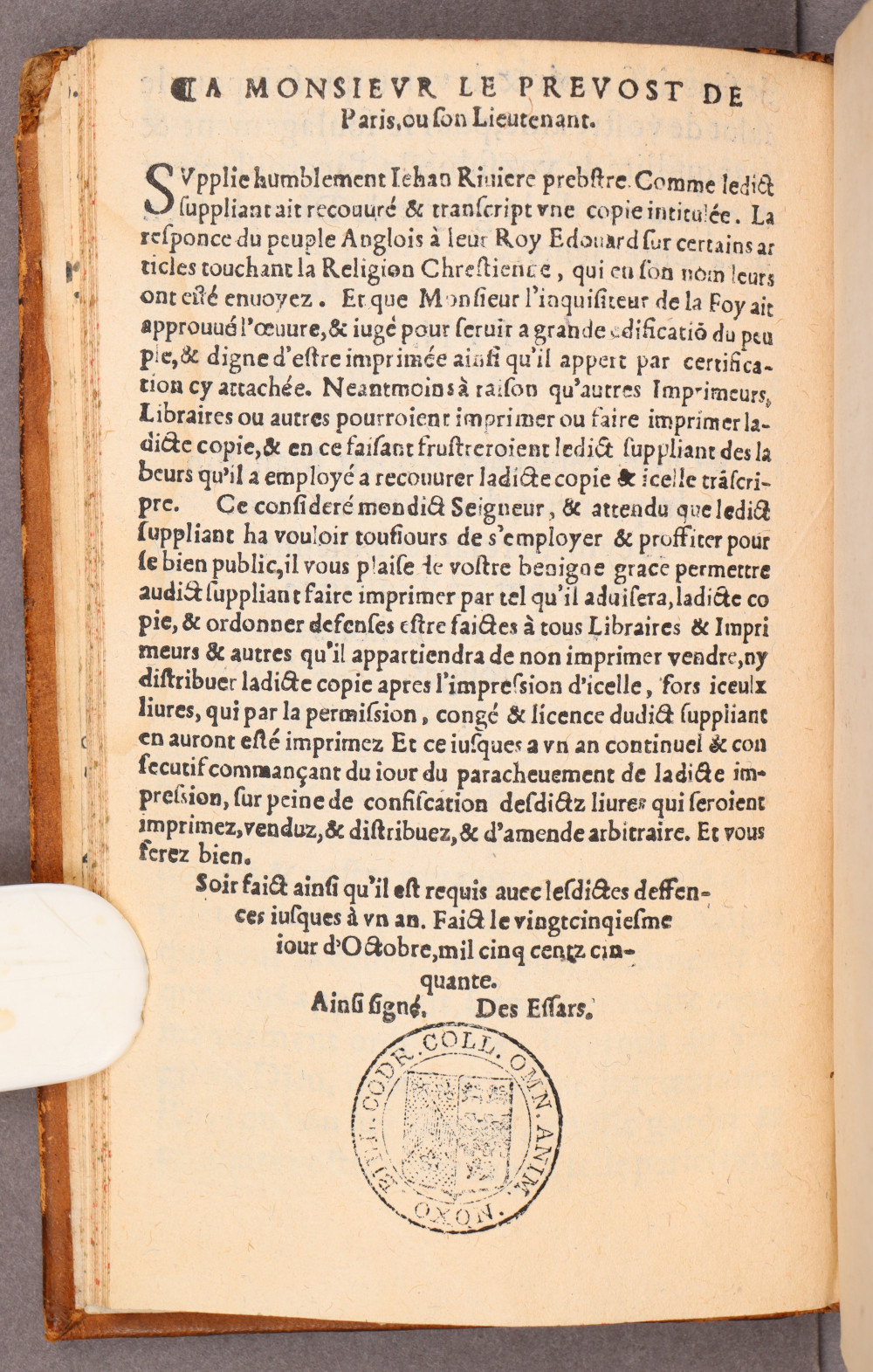 Folio iii  verso