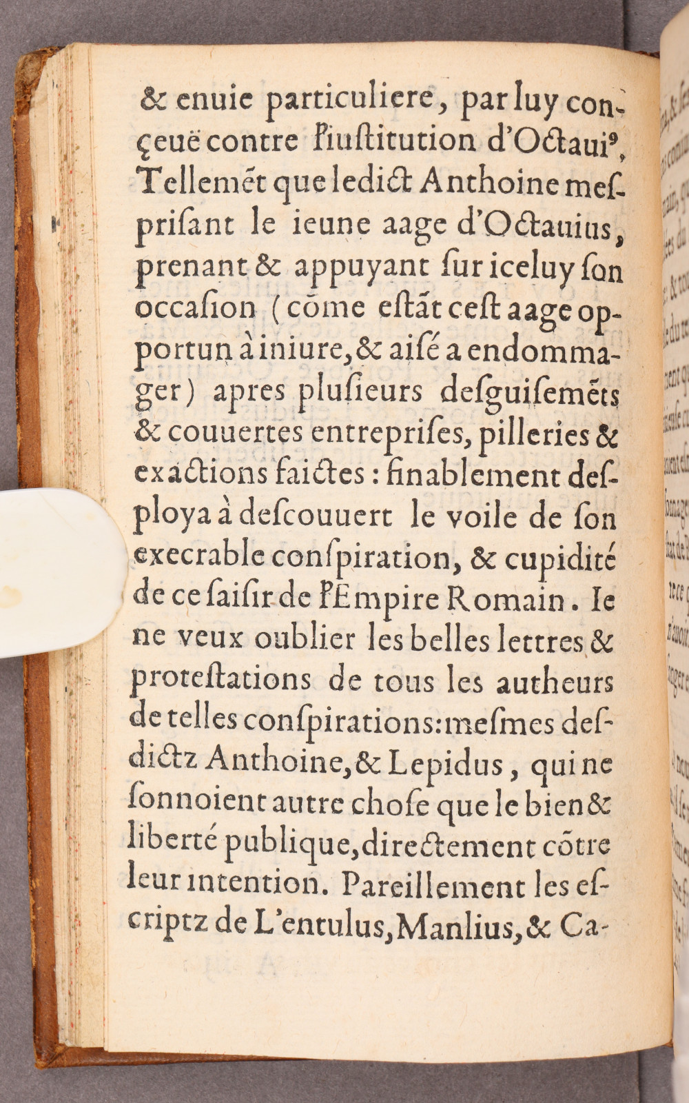 A iii  verso