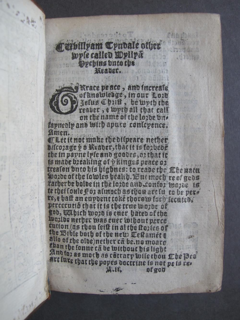 1 Folio A2 recto