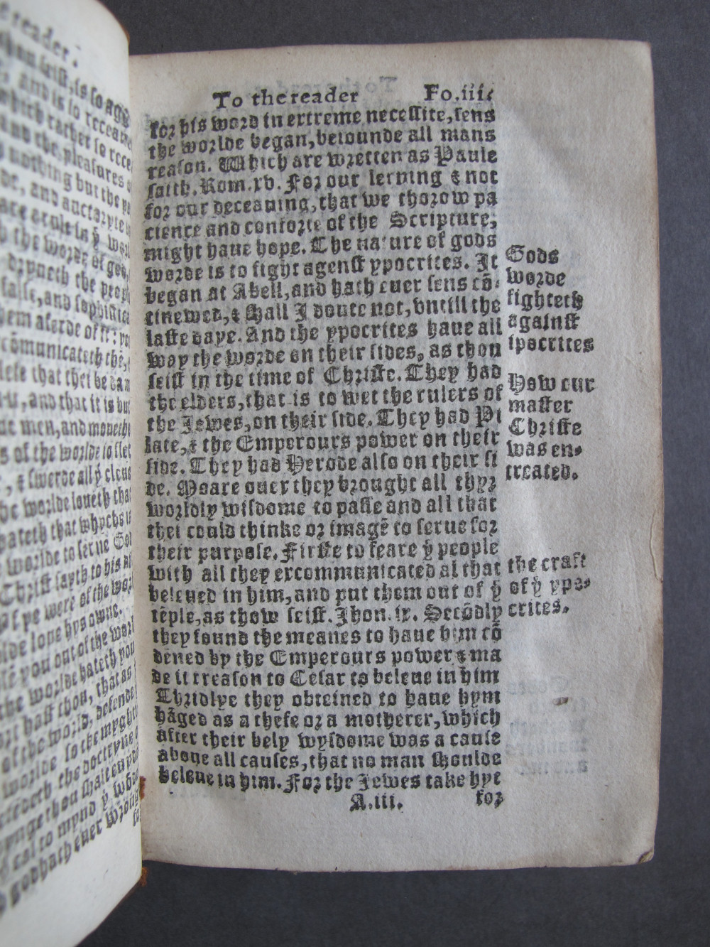 1 Folio A3 recto