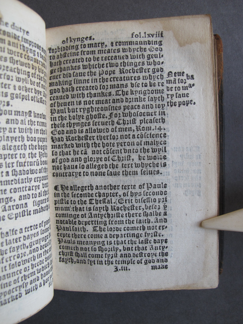 1 Folio I3 recto