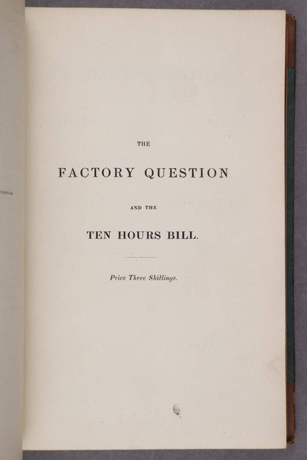 Half-Title Page