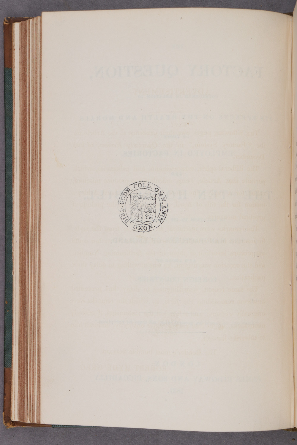 Title Page verso