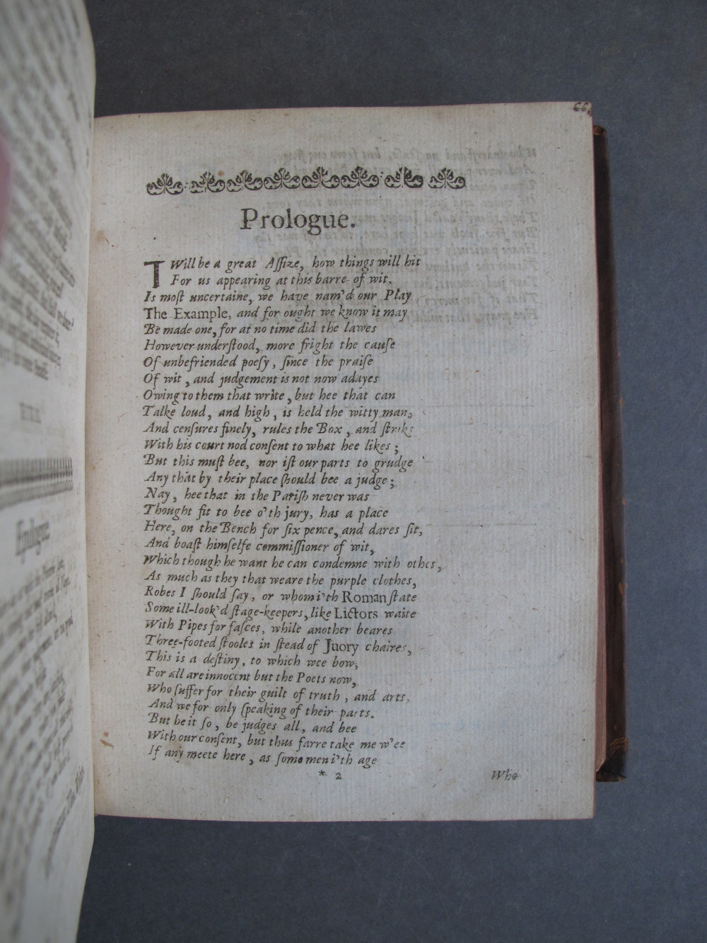 Folio * 2 recto