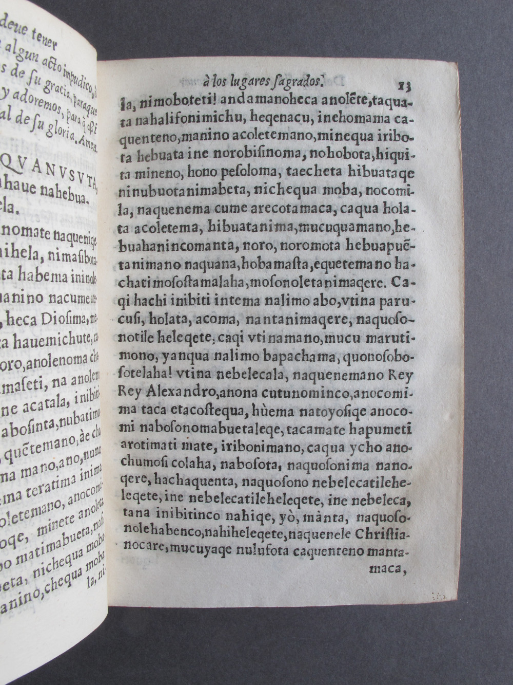 Folio B8 recto