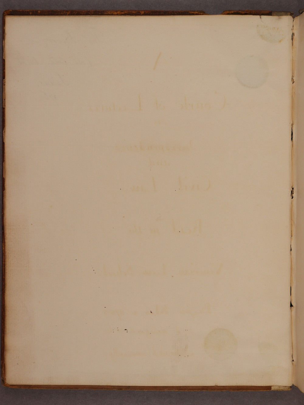 Folio iii verso