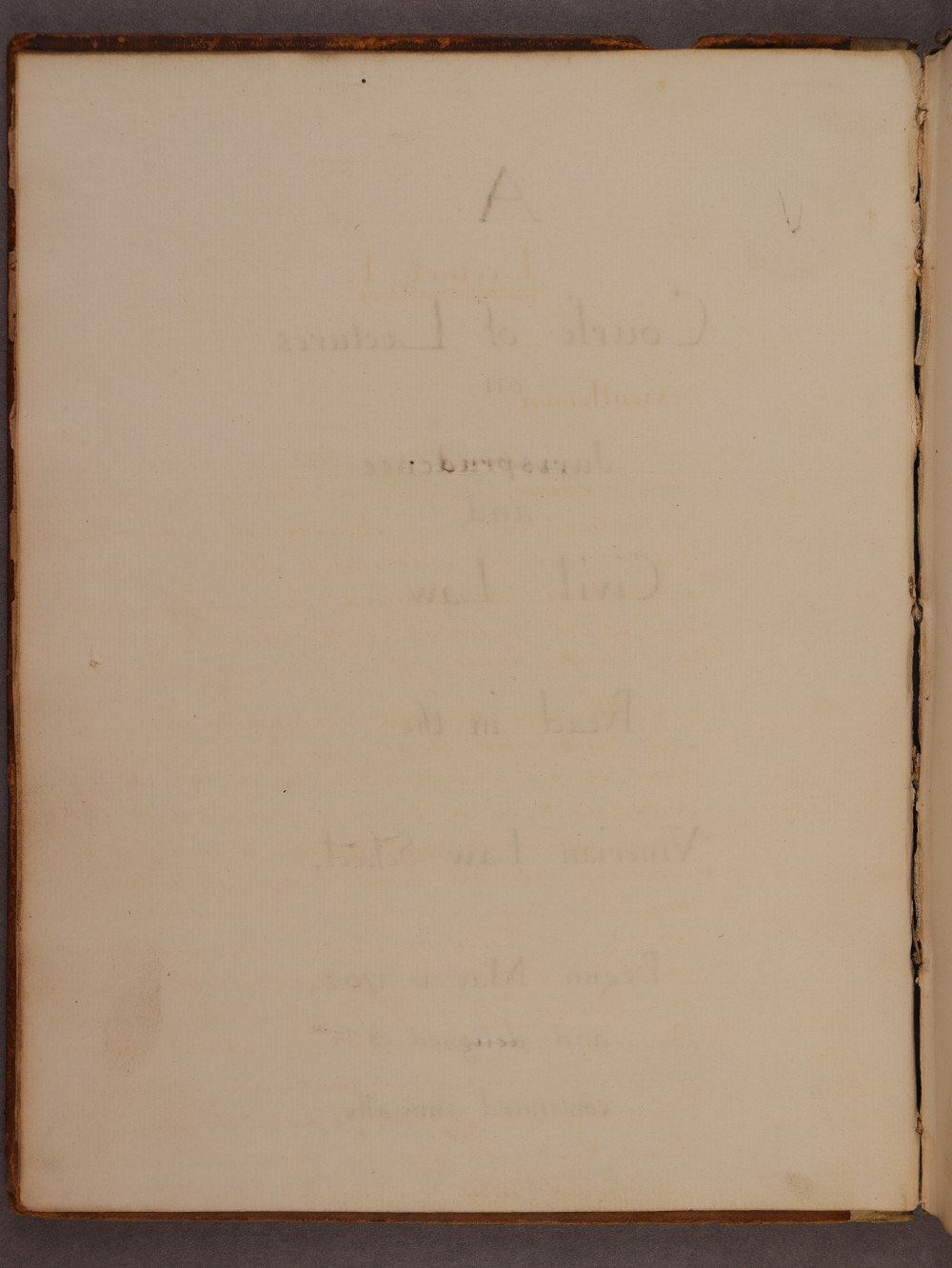 Title Page verso
