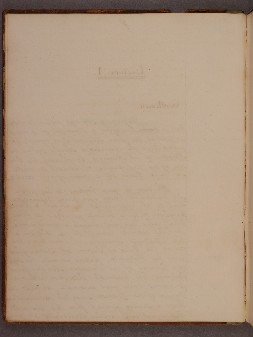 Folio 1 verso