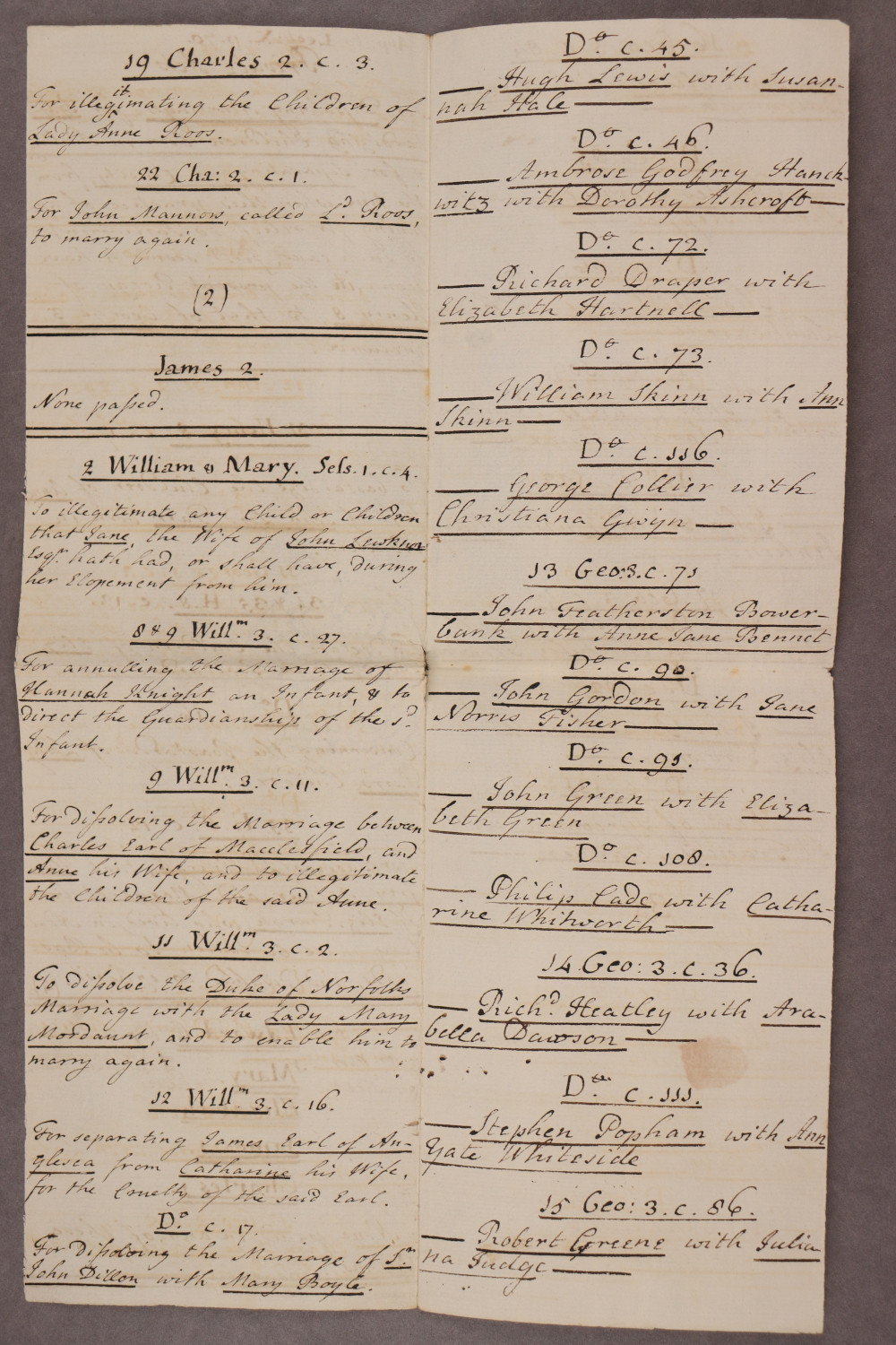 Folio 70 insert 1 verso