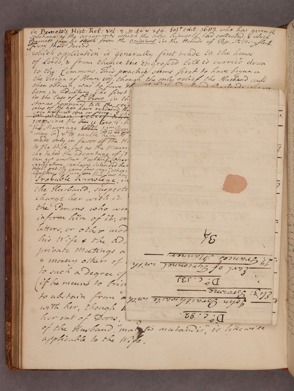 Folio 70 insert verso