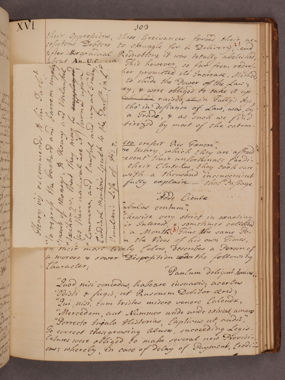 Folio 103 insert