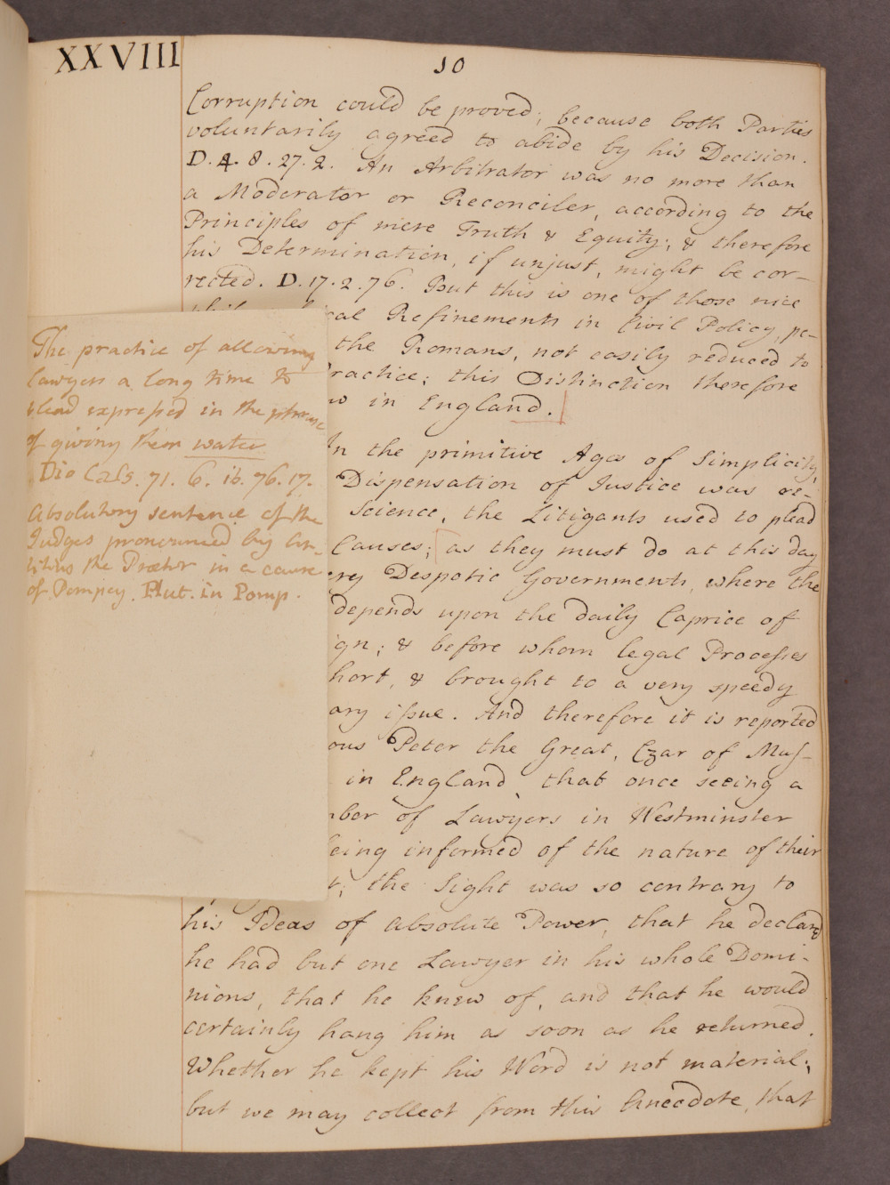 Folio 10 insert recto