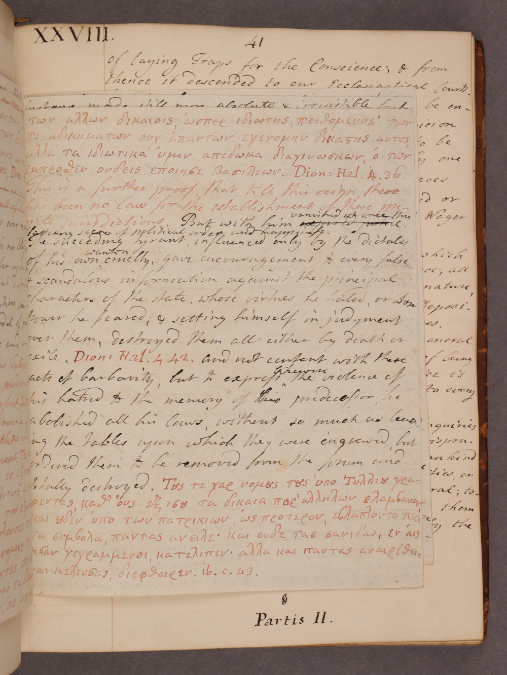 Folio 41 insert Folio 8 recto