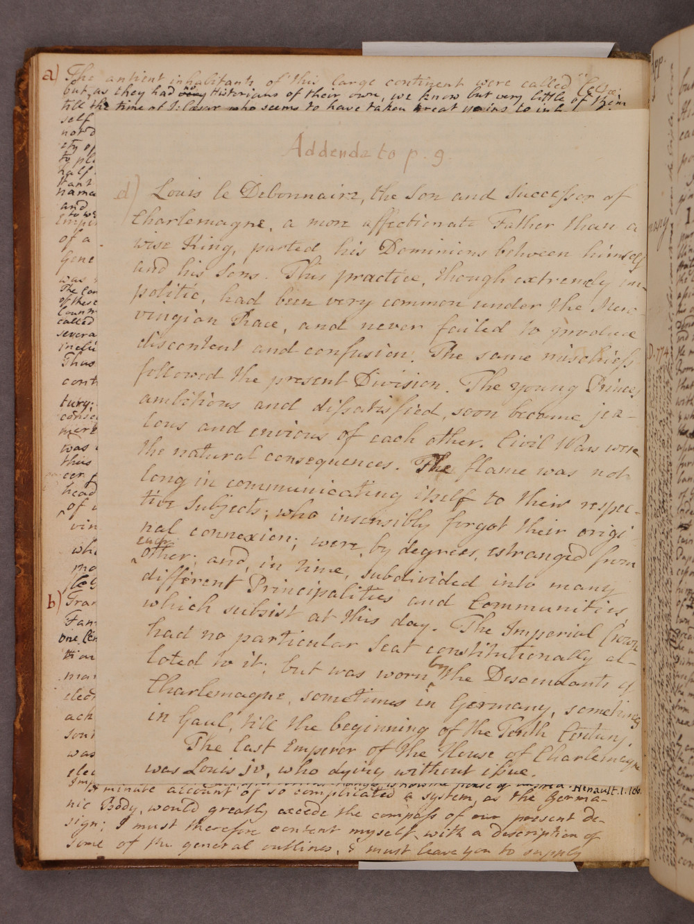 Folio 9 insert verso
