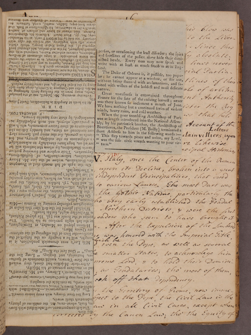 Folio 16 insert 2 recto