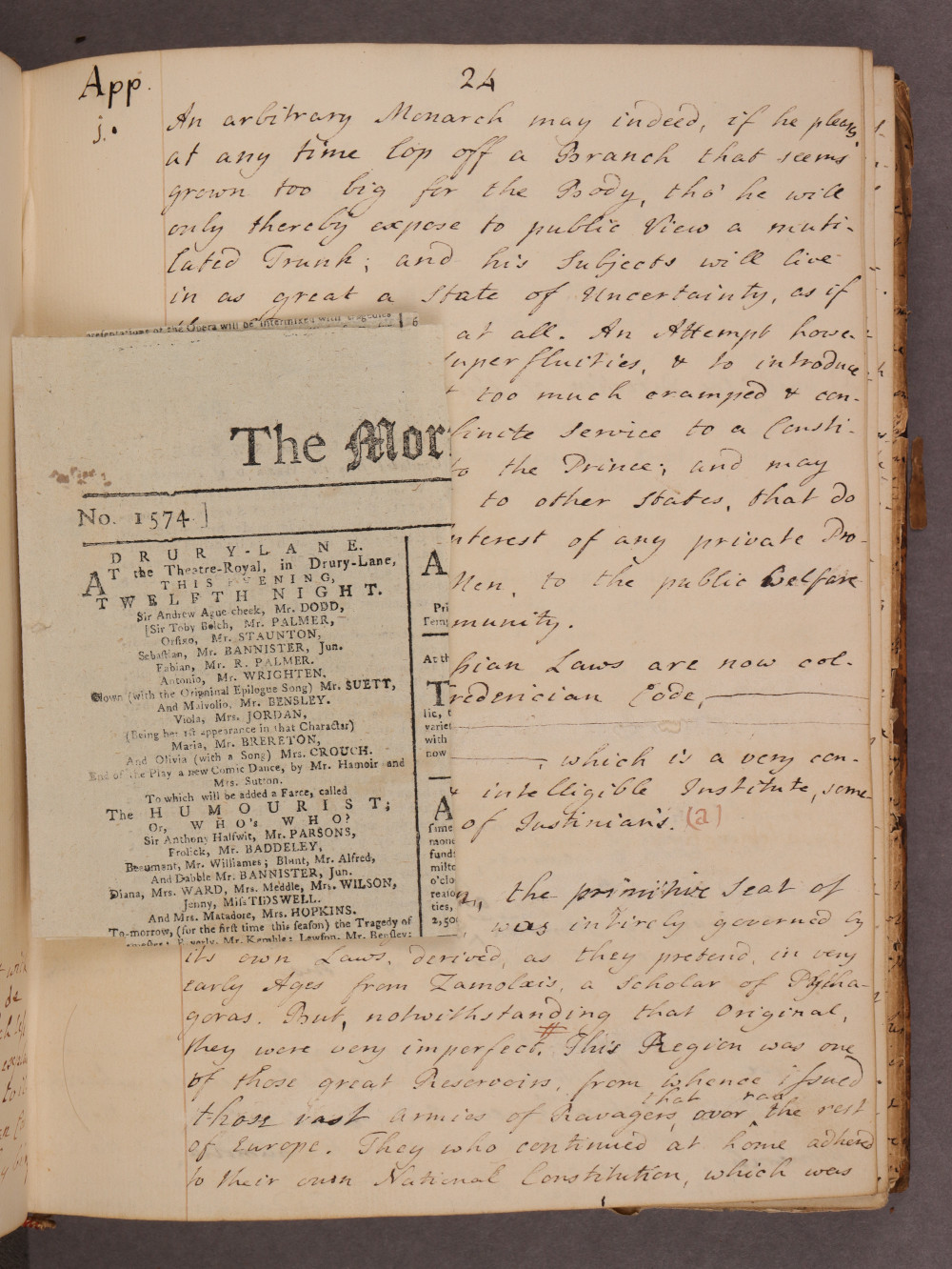 Folio 24 insert recto