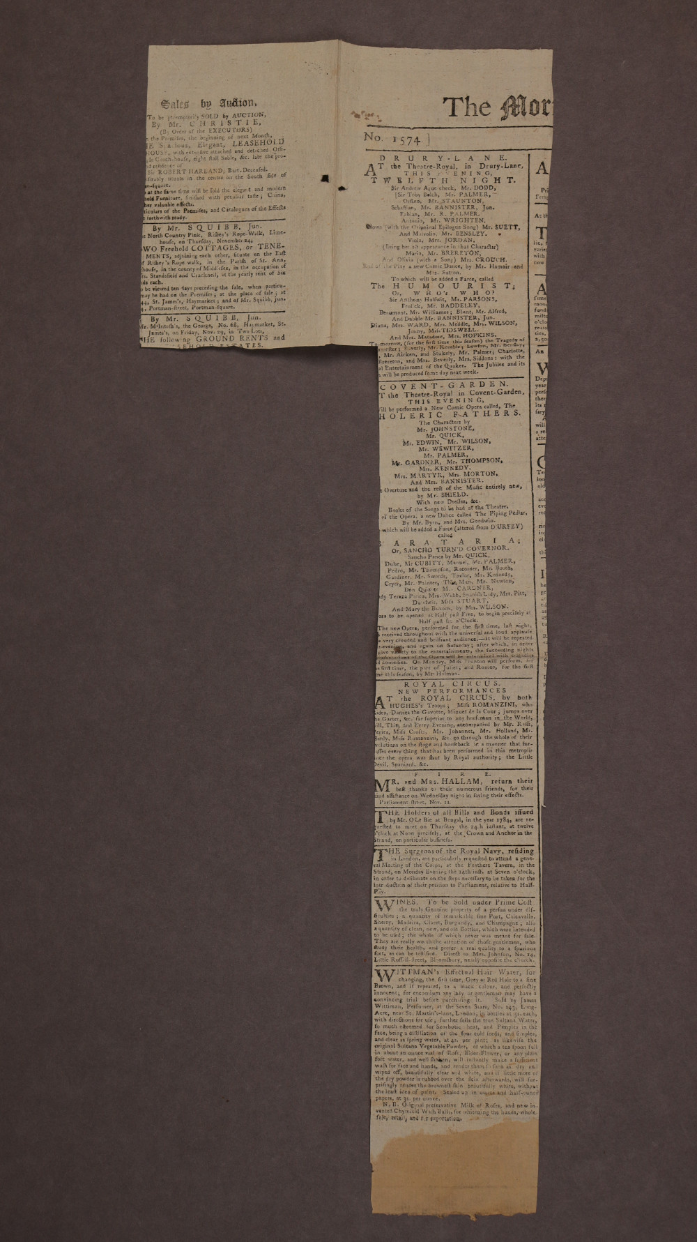 Folio 24 insert unfolded recto