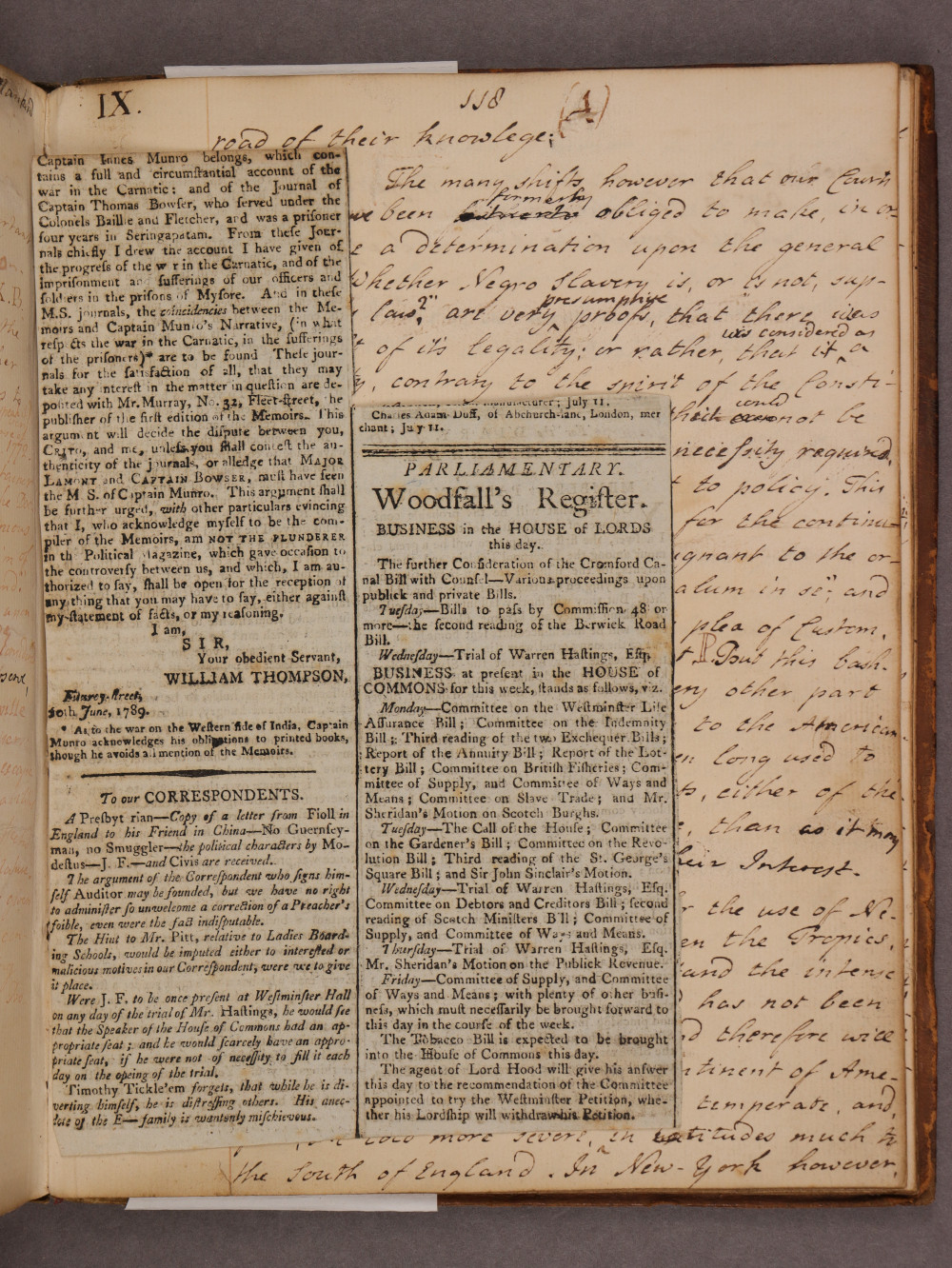 Folio 118 insert recto