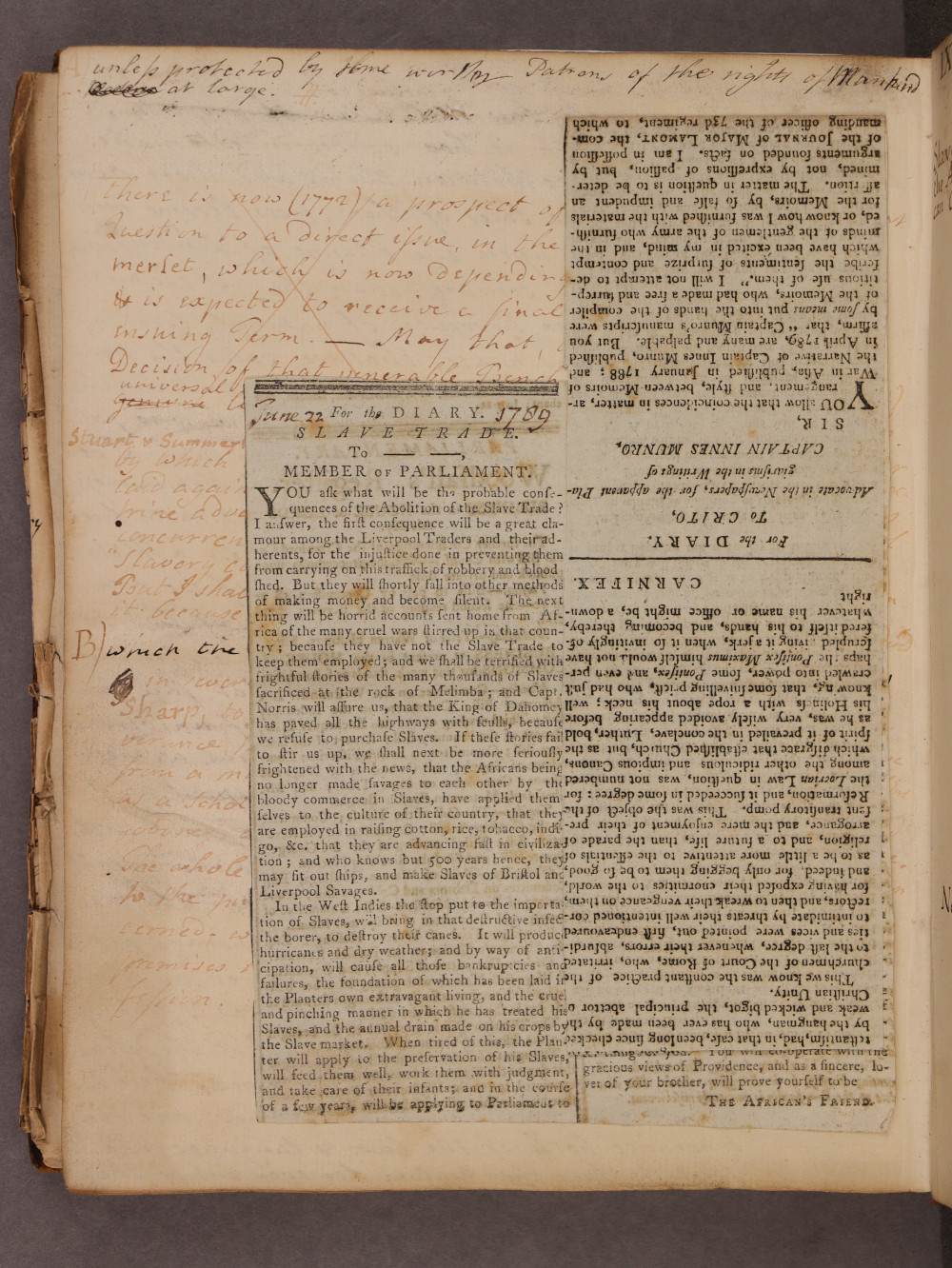 Folio 118 insert verso