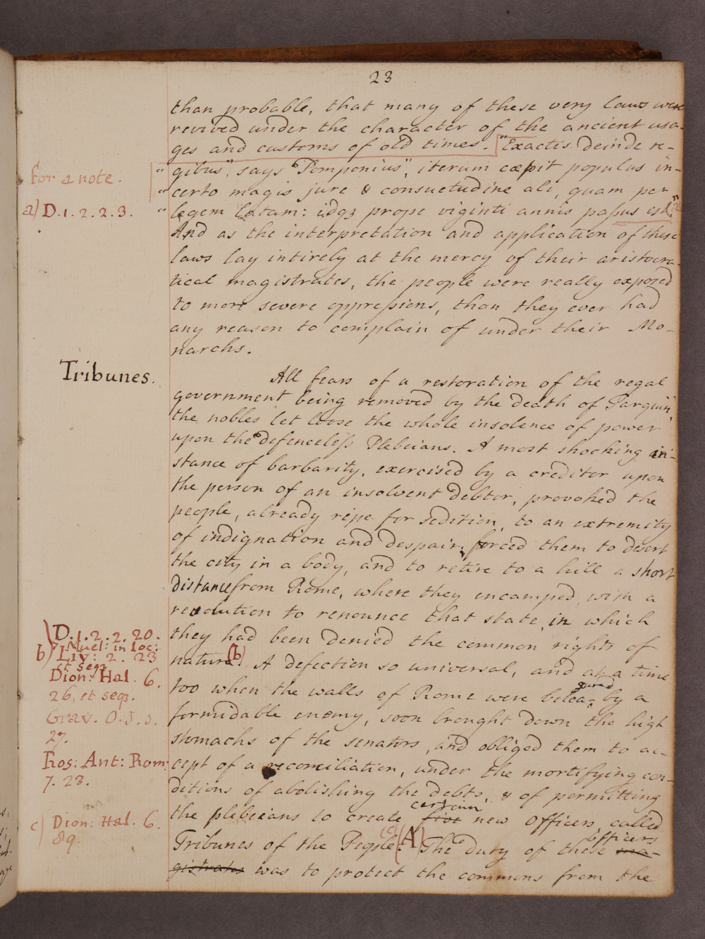 Folio 23 recto