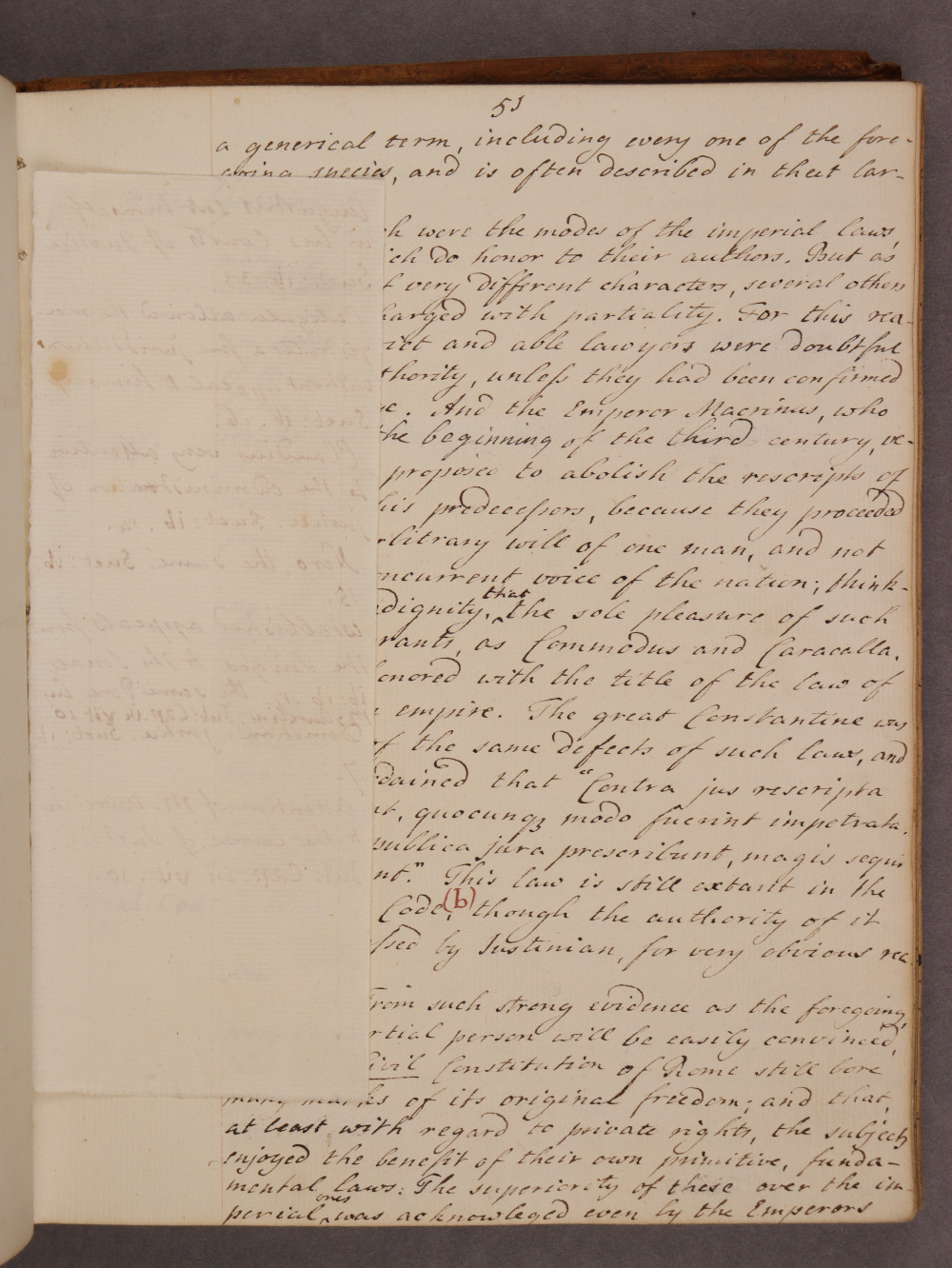 Folio 51 insert recto