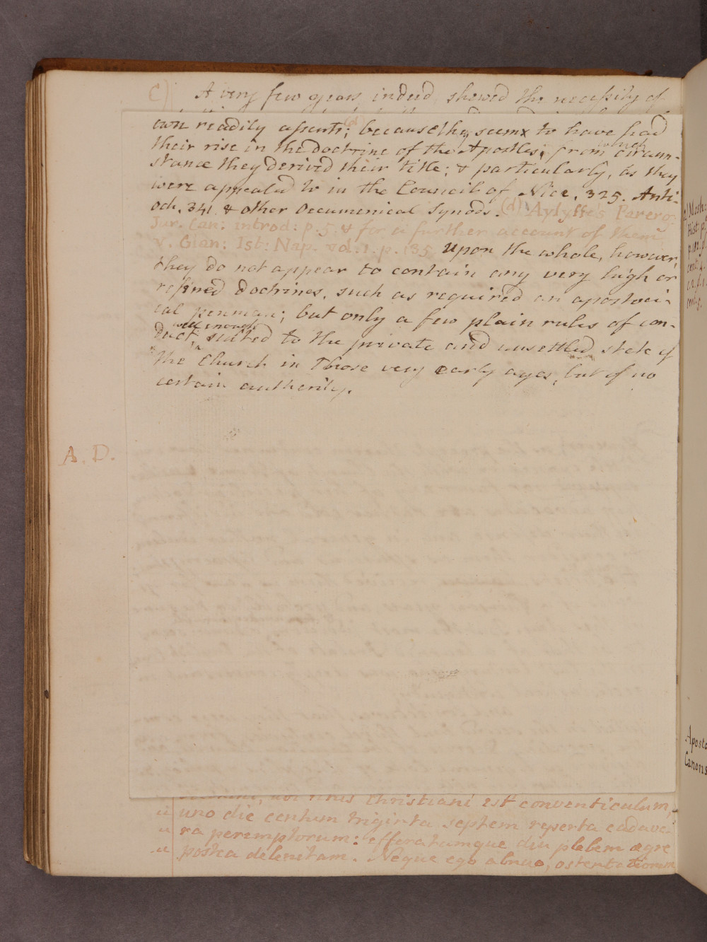 Folio 87 insert verso