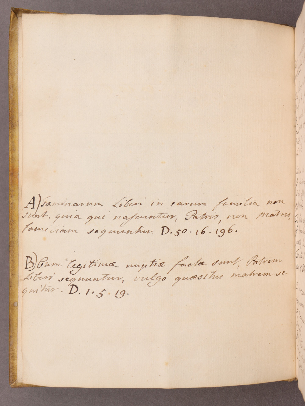 Folio 1 verso