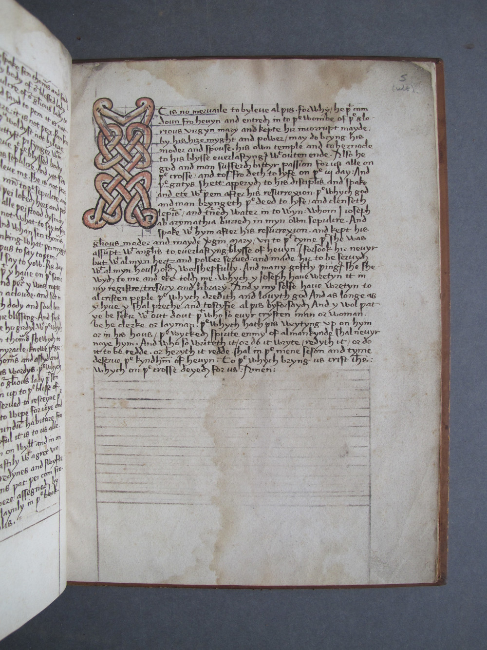 Folio 5 recto