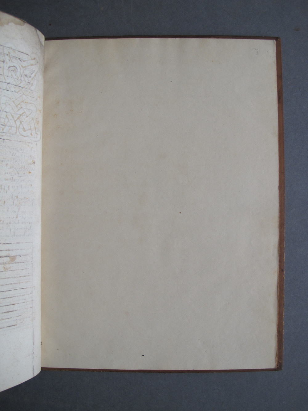 Folio I  recto