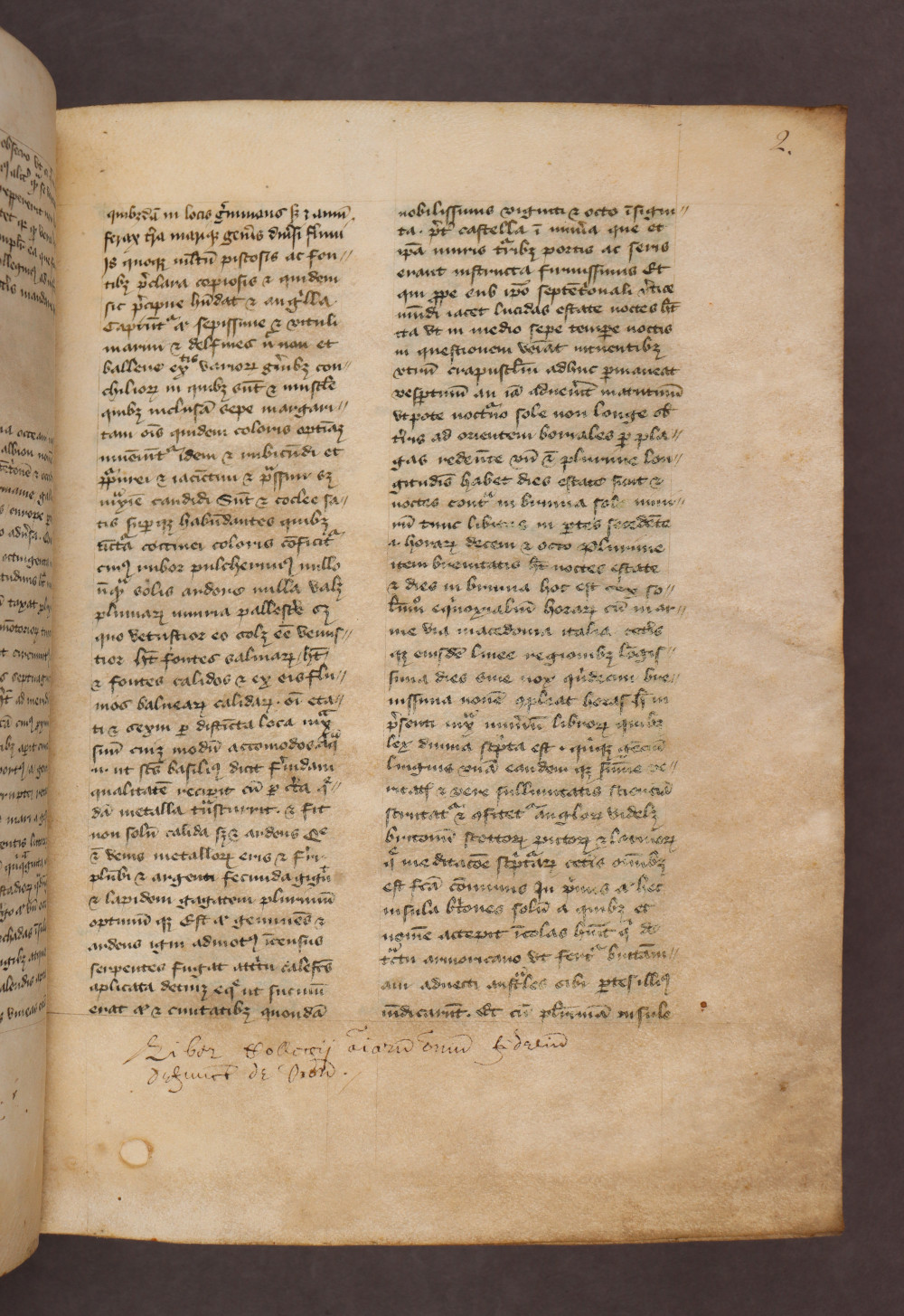 Folio 2  recto