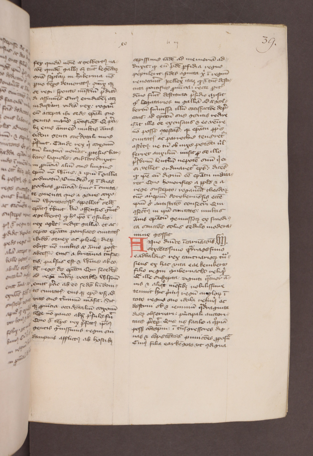 Folio 39  recto