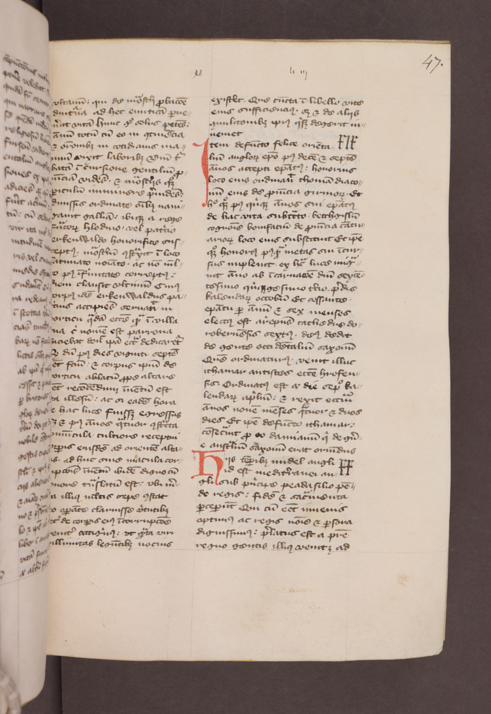Folio 47  recto