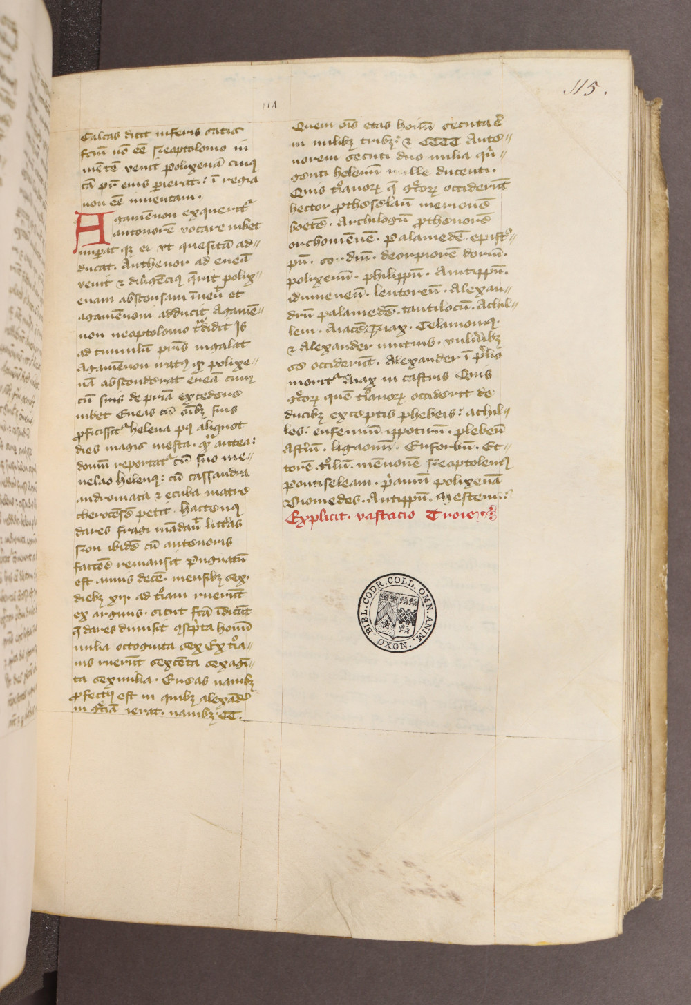 Folio 115  recto