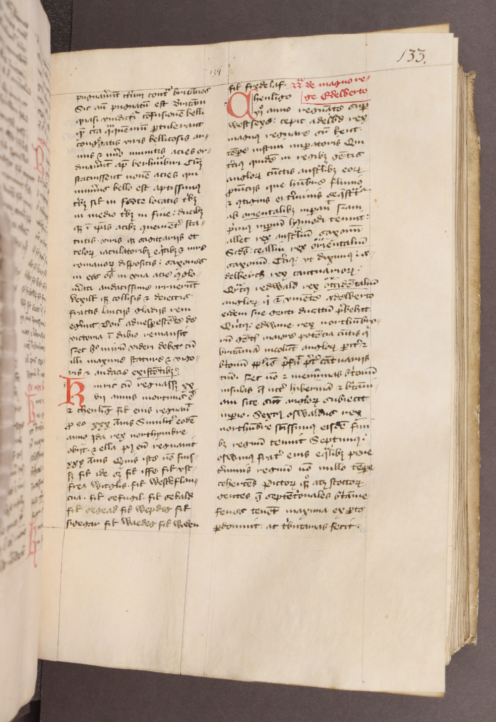 Folio 133  recto