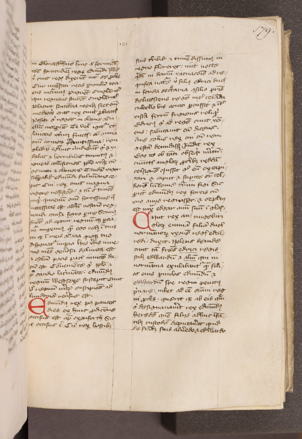 Folio 179  recto
