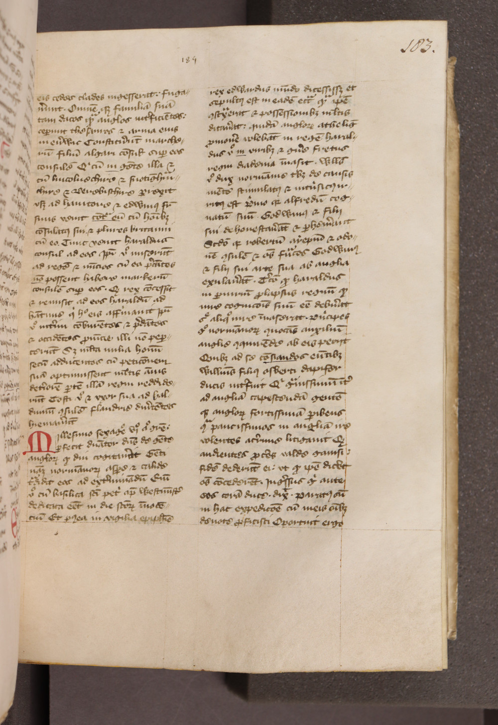Folio 183  recto