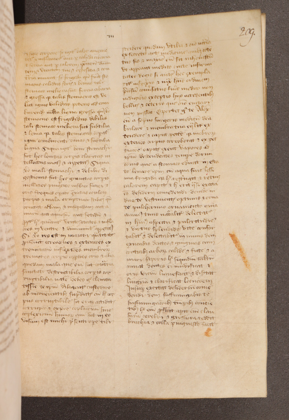 Folio 209  recto