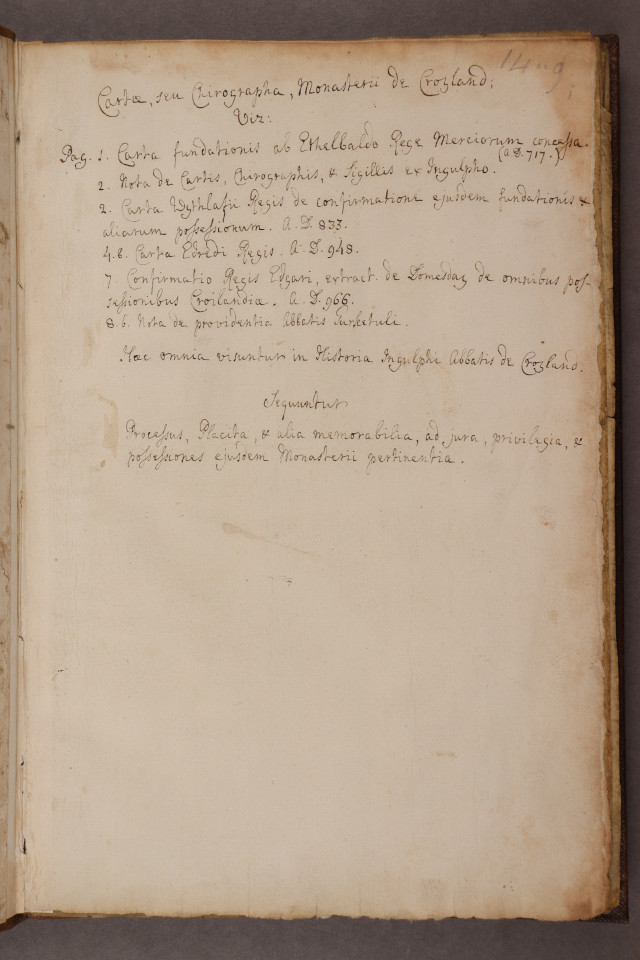 Folio i recto
