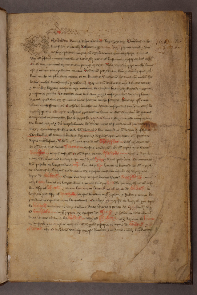 Folio 1 recto
