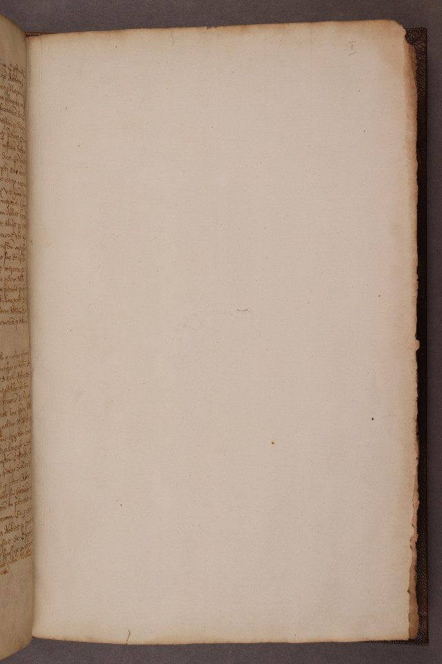 Folio I recto