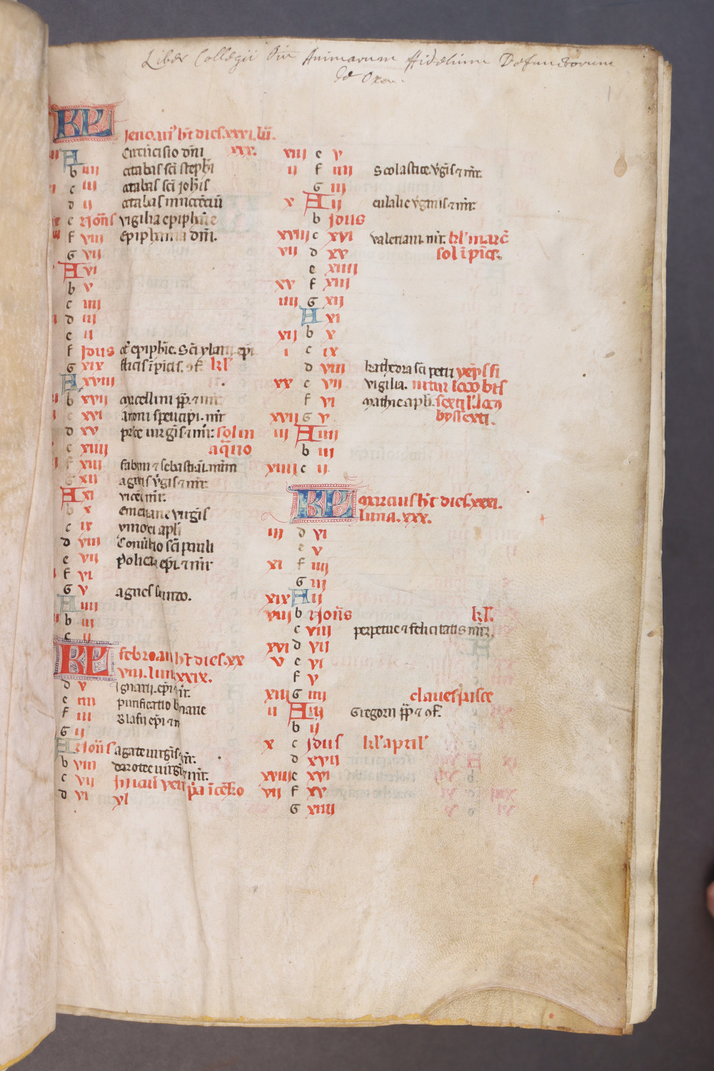 Folio 1 recto