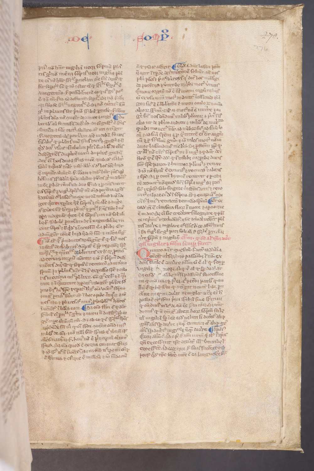 Folio 274 recto