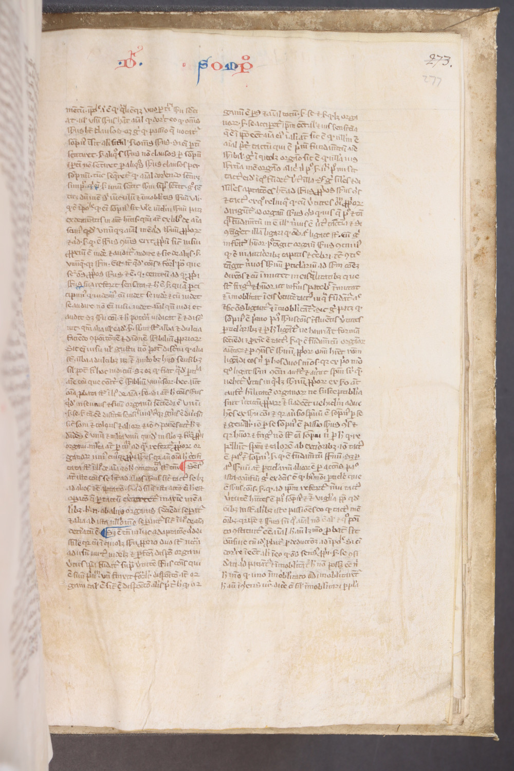 Folio 277 recto