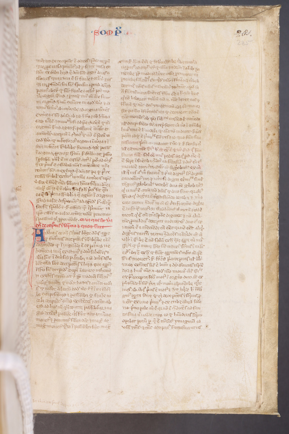 Folio 285 recto