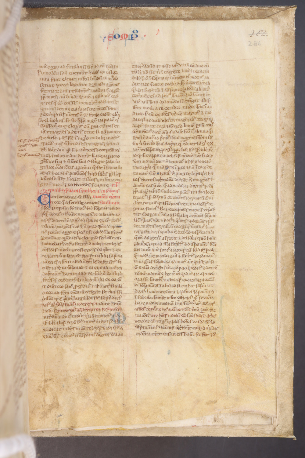 Folio 286 recto